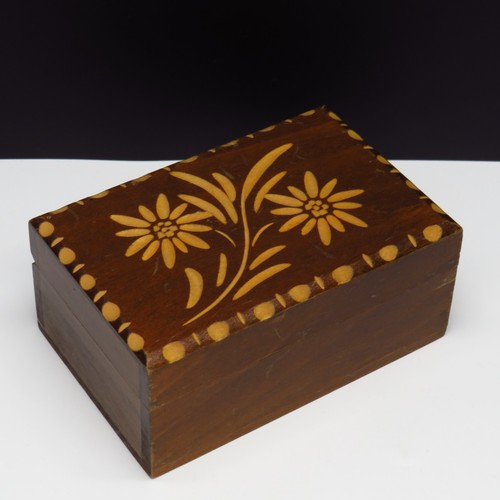 Vintage holzschatulle - vintage,