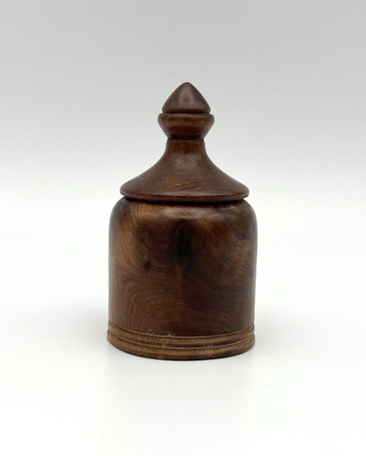 Vintage holzschatulle thuja - holzschatulle,