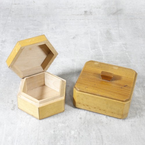 Alte holzdose schale mit - holzdose,