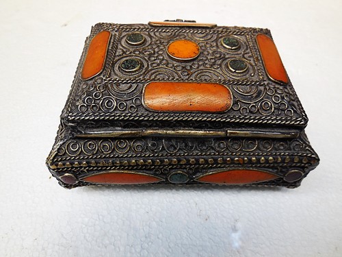 Alte schmuckschatulle mit - alte,