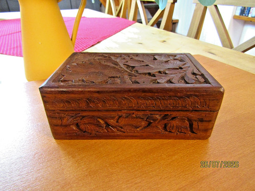 Vintage holzkiste - "vintage,