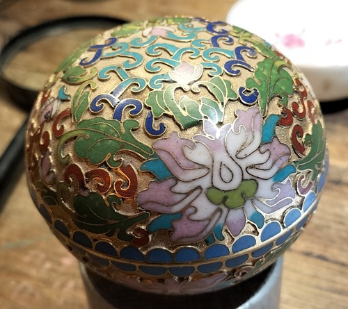 Chinesische emaille - chinesische,