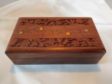 Sheeshamholz Schmuckkästchen