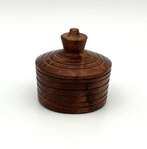 Vintage holzschatulle thuja - vintage,