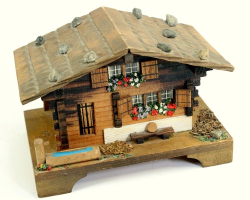 Schmuckkästchen swiss chalet - schmuckkästchen,