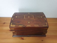 Alter Schmuckkasten Holz mit