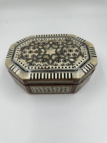 Orientalische holzschatulle - orientalische,