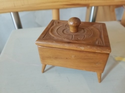 Vintage schmuckdose holzdose - schmuckdose,