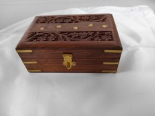 Sheeshamholz Schmuckkästchen