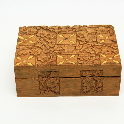 Indische holzschatulle vintage - indische,