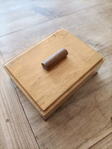 Vintage holz dose mit - dose,