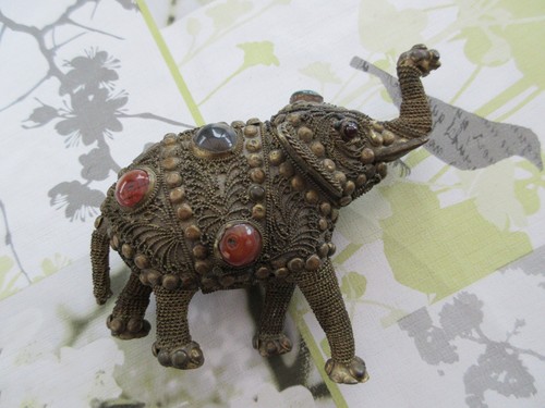 Alter seltener schmuck elefant - alter,