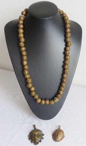 Drei teile bronzeschmuck - teile,
