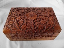 Sheeshamholz Schmuckkästchen