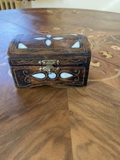 Schmuckkästchen/Holz/Handgear
